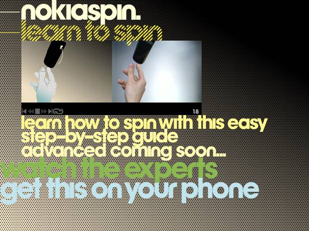 Nokia Spin Flash Site English Guide Page